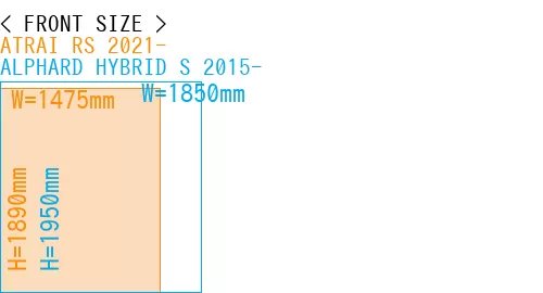 #ATRAI RS 2021- + ALPHARD HYBRID S 2015-
